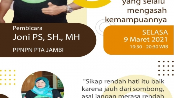 Wow, PPNPN PTA Jambi Jadi Narsum Bincang Santai BKDZN